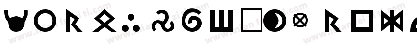 CorsivaW01-Regular R字体转换